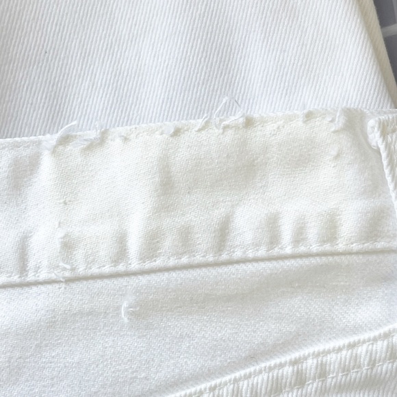 Moussy Vintage Velma Skinny Jeans White Distressed Size 25 - Picture 8 of 8